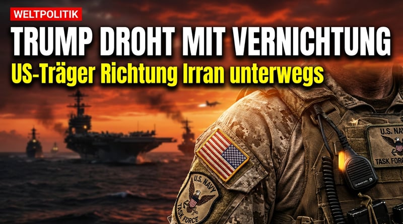 Trump droht Iran mit totaler Vernichtung: Eskalation der Rhetorik erreicht neuen Höhepunkt