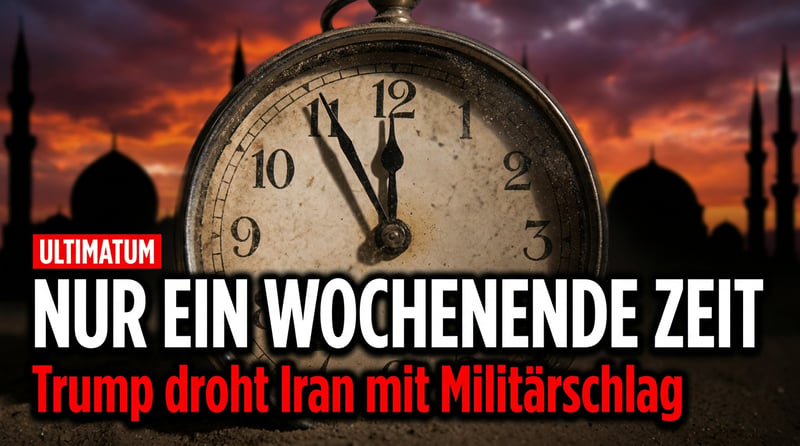 Trump droht Teheran mit neuem Schlag – Iran bleibt nur ein Wochenende für die Verhandlungstische