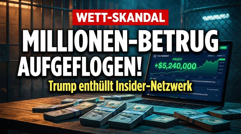 Trump enthüllt Verhaftung eines „Venezuela-Informanten" – Wettmärkte unter Verdacht
