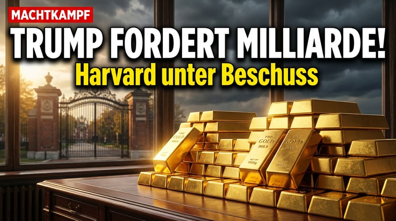 Trump eskaliert Machtkampf mit Harvard: Eine Milliarde Dollar Schadenersatz gefordert