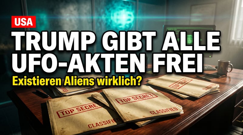 Trump ordnet Freigabe sämtlicher UFO- und Alien-Akten an – steht die große Enthüllung bevor?