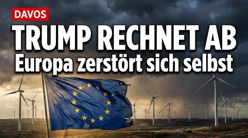 Trump rechnet mit Europa ab: „Der Kontinent zerstört sich selbst"