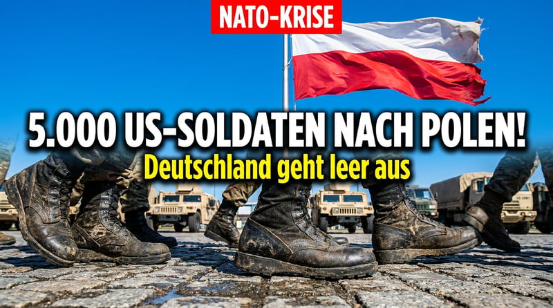 Trump überrascht NATO: 5.000 zusätzliche US-Soldaten für Polen – während Europa zittert