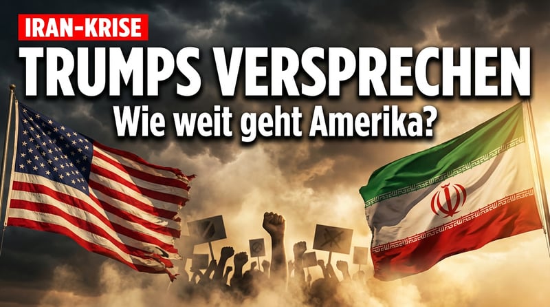 Trump verspricht iranischen Demonstranten Beistand – doch wie weit geht Amerika wirklich?
