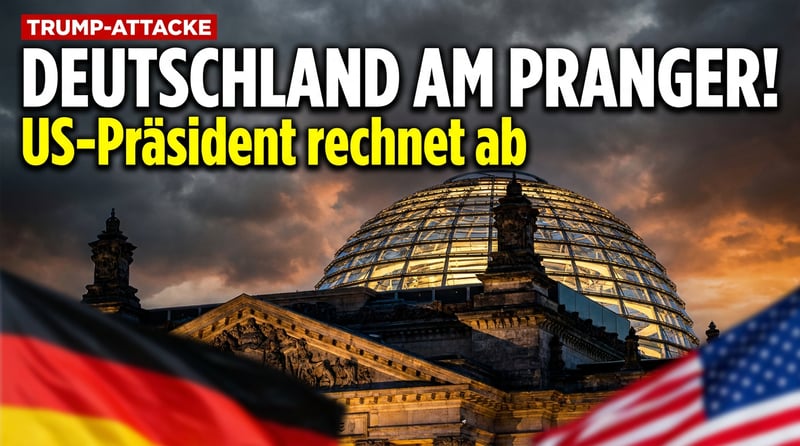 Trump watscht Merz ab: „Kein Wunder, dass es Deutschland so schlecht geht!"