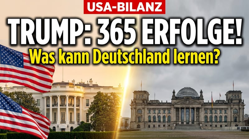 Trump zieht Bilanz: Ein Jahr „America First" – und was Deutschland davon lernen könnte