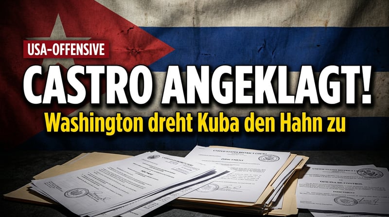 Trump zieht die Daumenschrauben an: Anklage gegen Raúl Castro – Kuba im Visier Washingtons