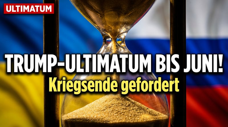 Trump zieht die Daumenschrauben an: Neue Frist für Ukraine-Frieden bis Juni