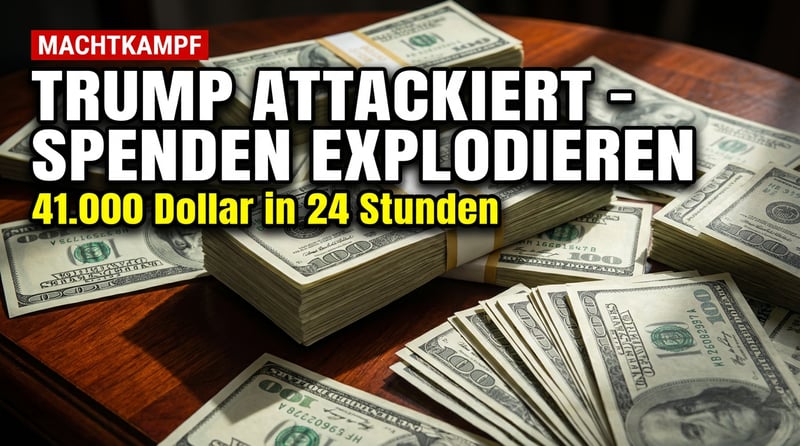 Trumps Attacken gegen konservativen Rebellen lösen Spendenflut aus