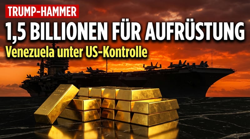 Trumps Billionen-Traum: US-Präsident fordert gigantische Aufrüstung und zwingt Venezuela in die Knie