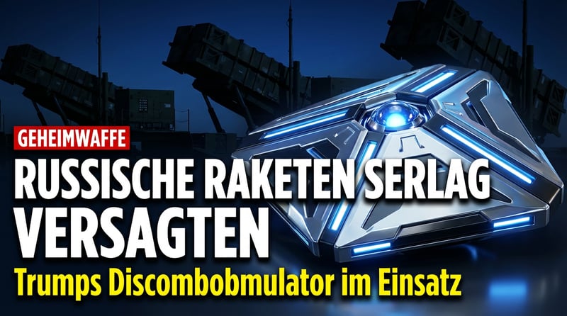 Trumps „Discombobulator": Geheimwaffe legte russische und chinesische Raketen lahm