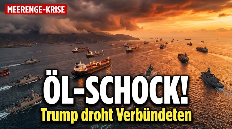 Trumps Drohung an die Welt: „Wir werden uns erinnern" – Straße von Hormus wird zum geopolitischen Pulverfass