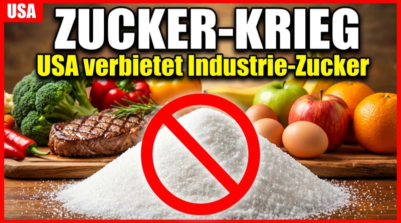 Trumps Ernährungsrevolution: Washington erklärt dem Industriezucker den Krieg