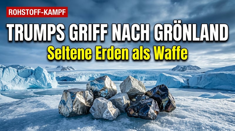 Trumps Griff nach Grönland: Wenn seltene Erden zur geopolitischen Waffe werden