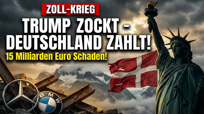 Trumps Grönland-Obsession: Deutsche Wirtschaft wird zum Kollateralschaden eines geopolitischen Machtpokers