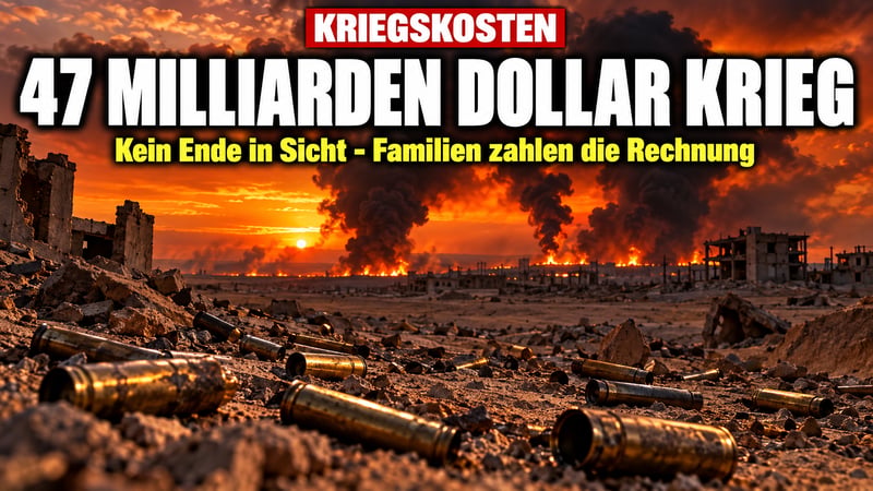Trumps Iran-Krieg: 47 Milliarden Dollar – und kein Ende in Sicht!