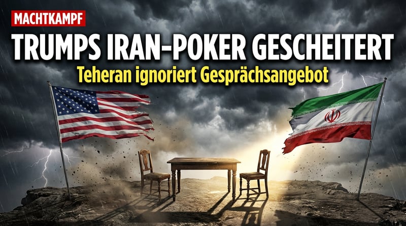 Trumps Iran-Poker: Großspurige Ankündigung trifft auf eisiges Schweigen aus Teheran