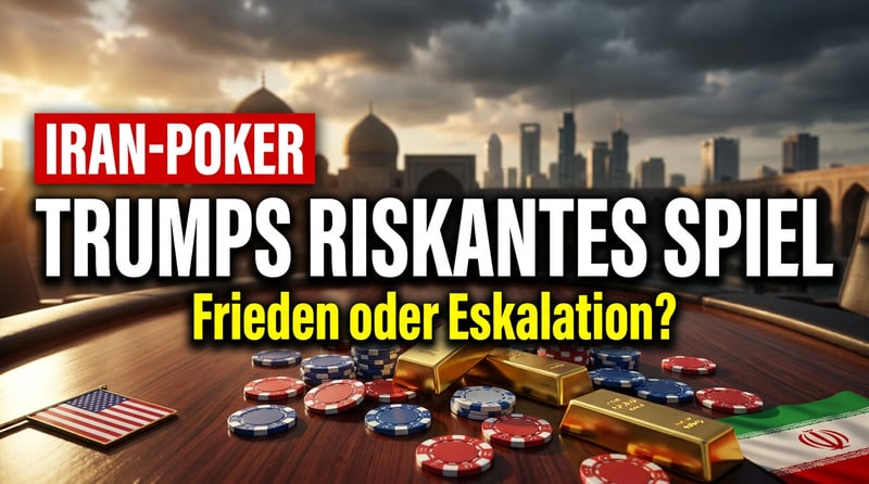 Trumps Iran-Poker: Zwischen großem Friedensversprechen und harter Realität