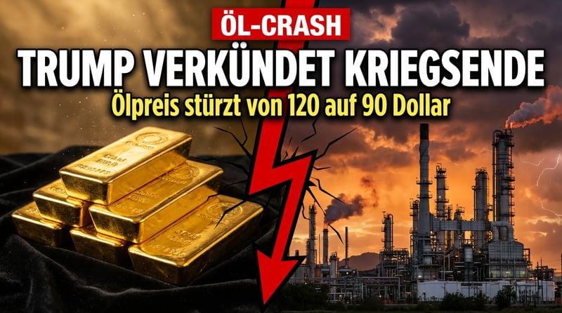 Trumps Iran-Rhetorik zwischen Kriegsende-Versprechen und Drohgebärden – Ölpreis auf Achterbahnfahrt