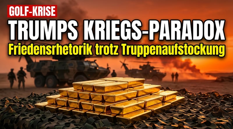 Trumps Krieg am Golf: Zwischen Friedensrhetorik und massiver Truppenaufstockung