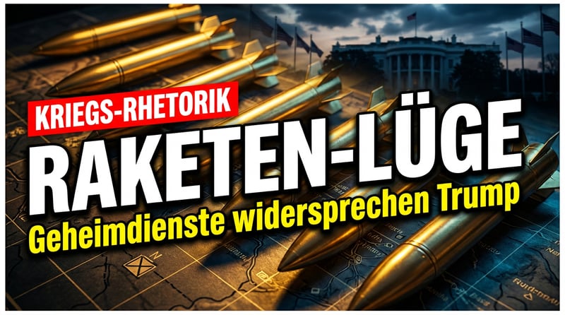 Trumps Kriegsrhetorik gegen Iran: Wenn Fakten der Propaganda weichen müssen