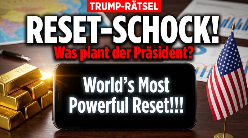 Trumps kryptische Botschaft: Der „mächtigste Reset der Welt" sorgt für Spekulationen