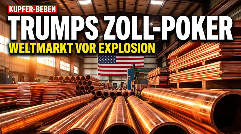 Trumps Kupfer-Poker: Wie eine einzige Entscheidung den Weltmarkt zum Beben bringt