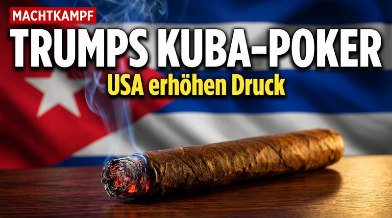 Trumps Machtpoker in der Karibik: US-Präsident nimmt Kuba ins Visier