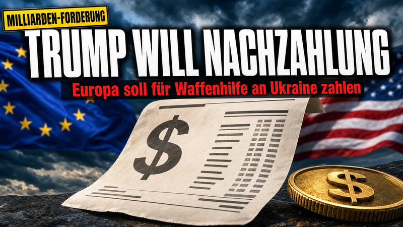 Trumps Milliarden-Rechnung: Jetzt soll Europa nachzahlen!