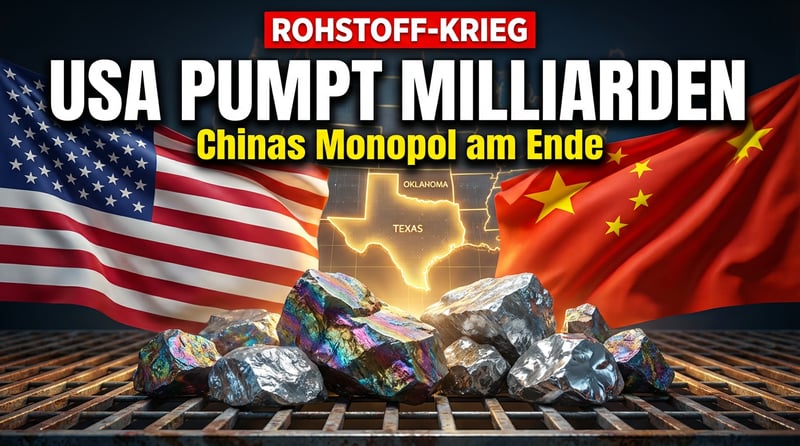 Trumps Rohstoff-Offensive: Washington pumpt Milliarden in Seltene Erden