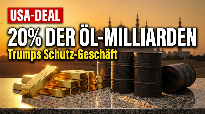 Trumps Schutzgeld-Diplomatie: USA wollen 20 Prozent der Öl-Milliarden – als „Wächter des Nahen Ostens“