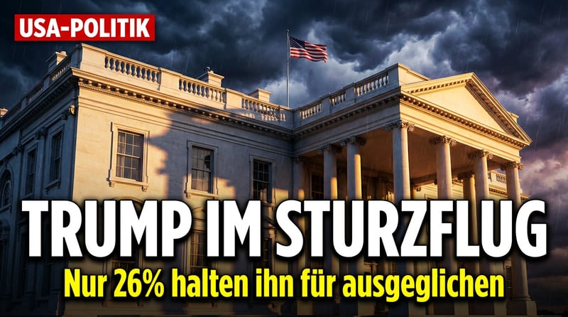 Trumps Temperament unter Beschuss: Amerikaner zweifeln am Krisenmanagement des Präsidenten