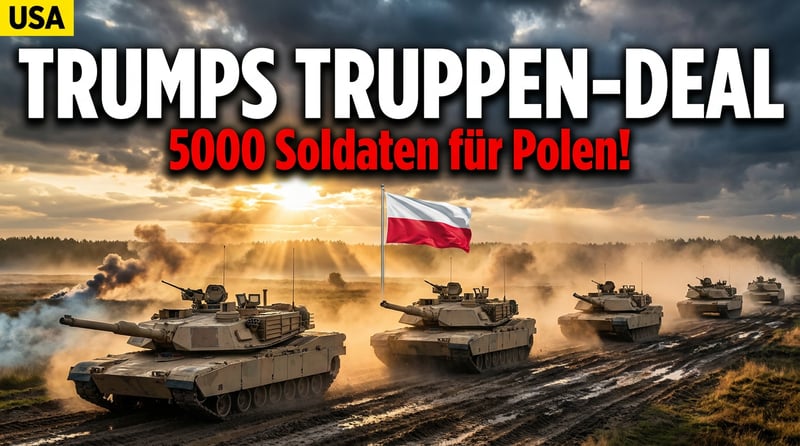 Trumps Truppen-Pirouette: Erst Rückzug, jetzt 5000 Soldaten für Polen – was steckt dahinter?