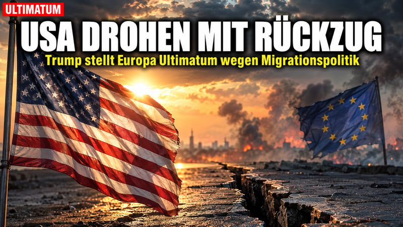 Trumps Ultimatum an Europa: Grenzen dicht â oder die USA gehen!