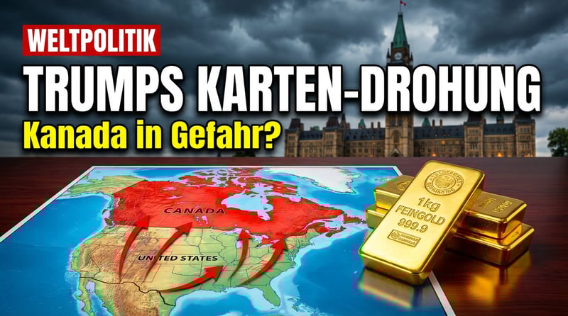 Trumps Warnung an Kanada: Eine Landkarte als diplomatische Drohgebärde
