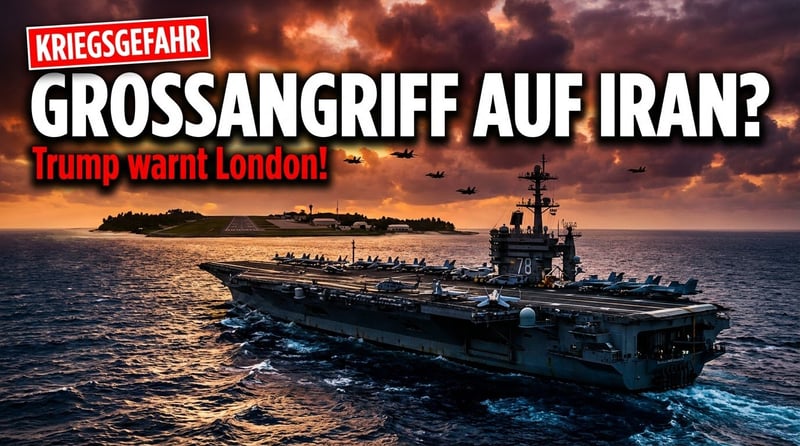 Trumps Warnung an London: „Gebt Diego Garcia nicht her!" – Steht ein Großangriff auf den Iran bevor?