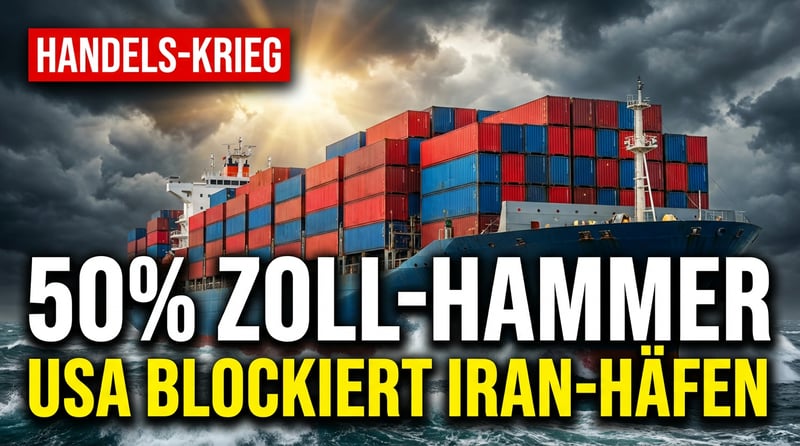 Trumps Zoll-Hammer gegen Peking: 50 Prozent Strafzölle und eine Seeblockade, die die Welt verändert