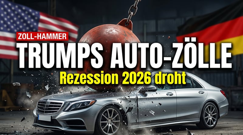 Trumps Zoll-Hammer trifft deutsche Autoindustrie: Wenn Berlin den transatlantischen Faden verliert