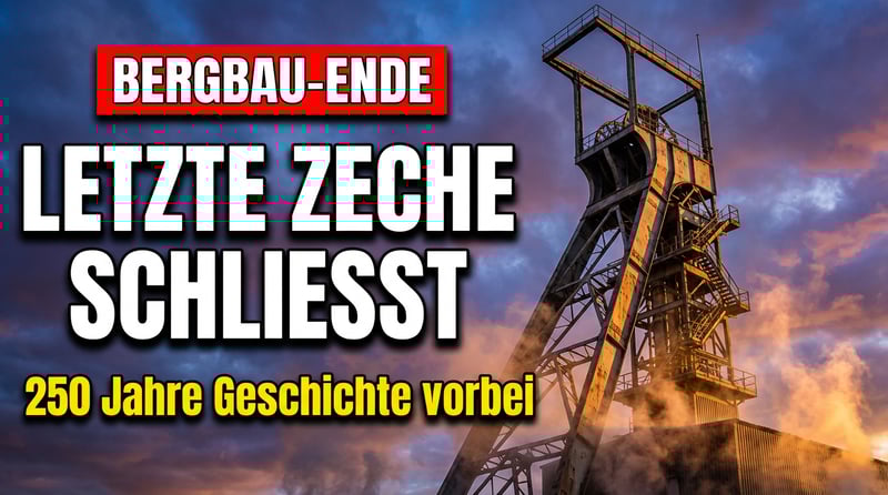 Tschechiens letzte Steinkohlemine schließt: Das Ende einer 250-jährigen Ära