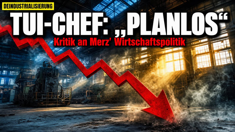 Tui-Chef rechnet mit Merz ab: „Vieles scheint planlos“