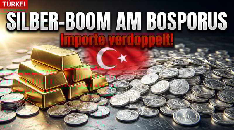 Türkische Edelmetallimporte brechen zum Jahresende ein – doch die Jahresbilanz überrascht