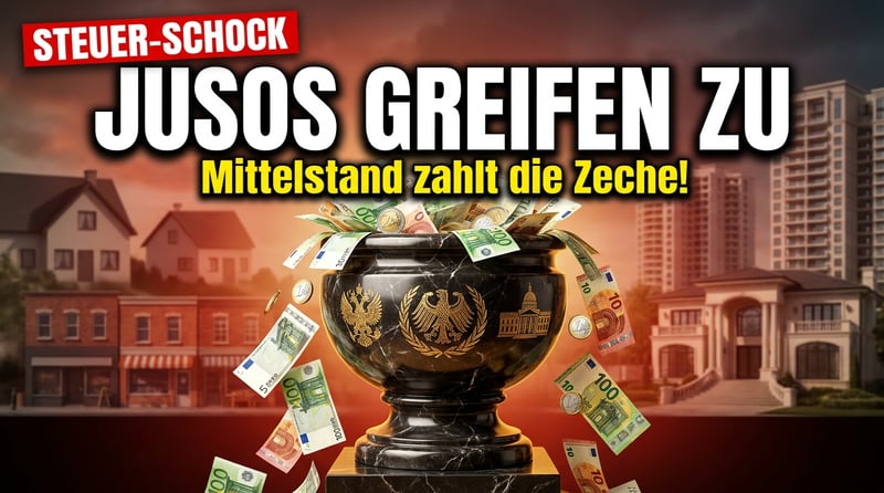 Türmers Steuer-Utopie: Wie die Jusos den Mittelstand und Vermögende zur Kasse bitten wollen