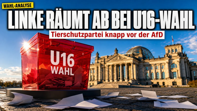 U16-Wahl in Berlin: Linke räumt ab – Tierschutzpartei schlägt die AfD