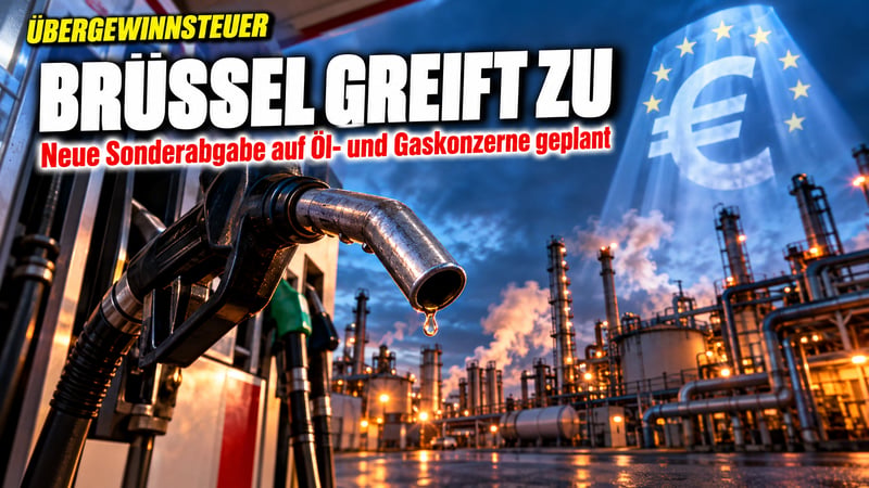 Übergewinnsteuer 2.0: Brüssel kassiert, der Bürger zahlt weiter!