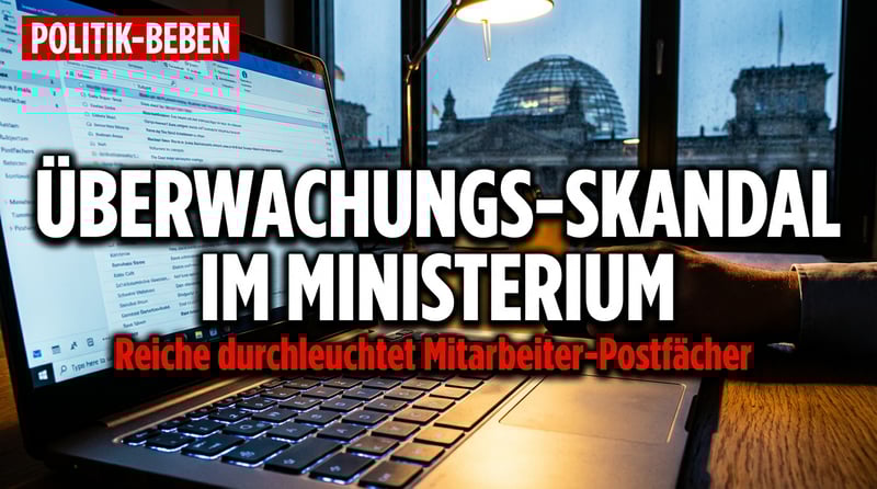 Überwachung im Wirtschaftsministerium: Reiche lässt Mitarbeiter-Postfächer durchleuchten