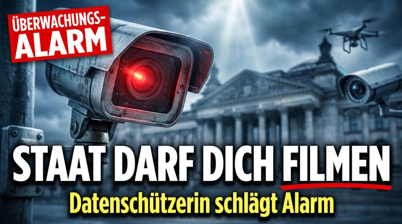 Überwachungsstaat im Eiltempo: Wenn selbst die Datenschutzbeauftragte Alarm schlägt