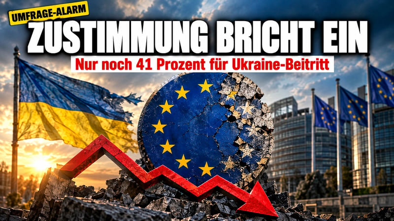 Ukraine-Beitritt: Deutsche ziehen die Notbremse – Zustimmung bricht ein!
