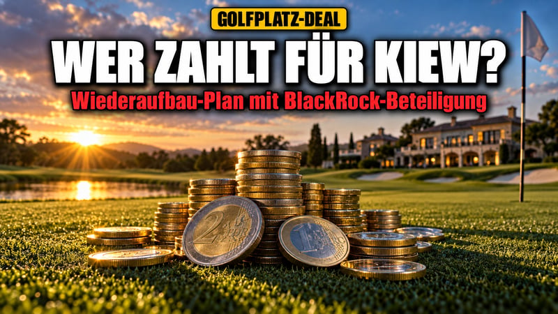 Ukraine-Deal vom Golfplatz: BlackRock plant, der deutsche Bürger zahlt?