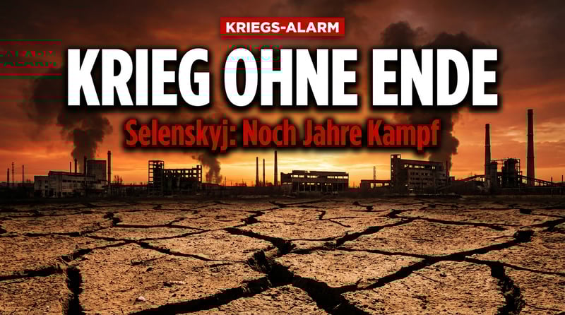 Ukraine-Krieg ohne Ende: Selenskyj rechnet mit Jahren weiterer Kämpfe – Moskau fordert den gesamten Donbass