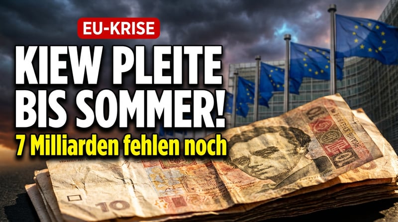 Ukraine vor dem finanziellen Kollaps: Brüssel bettelt bei G7 um Milliarden für Kiew